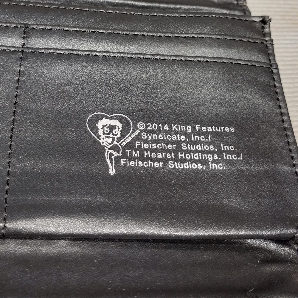 Betty Boop Rhinestone Studded Wallet - Picture 6 of 9